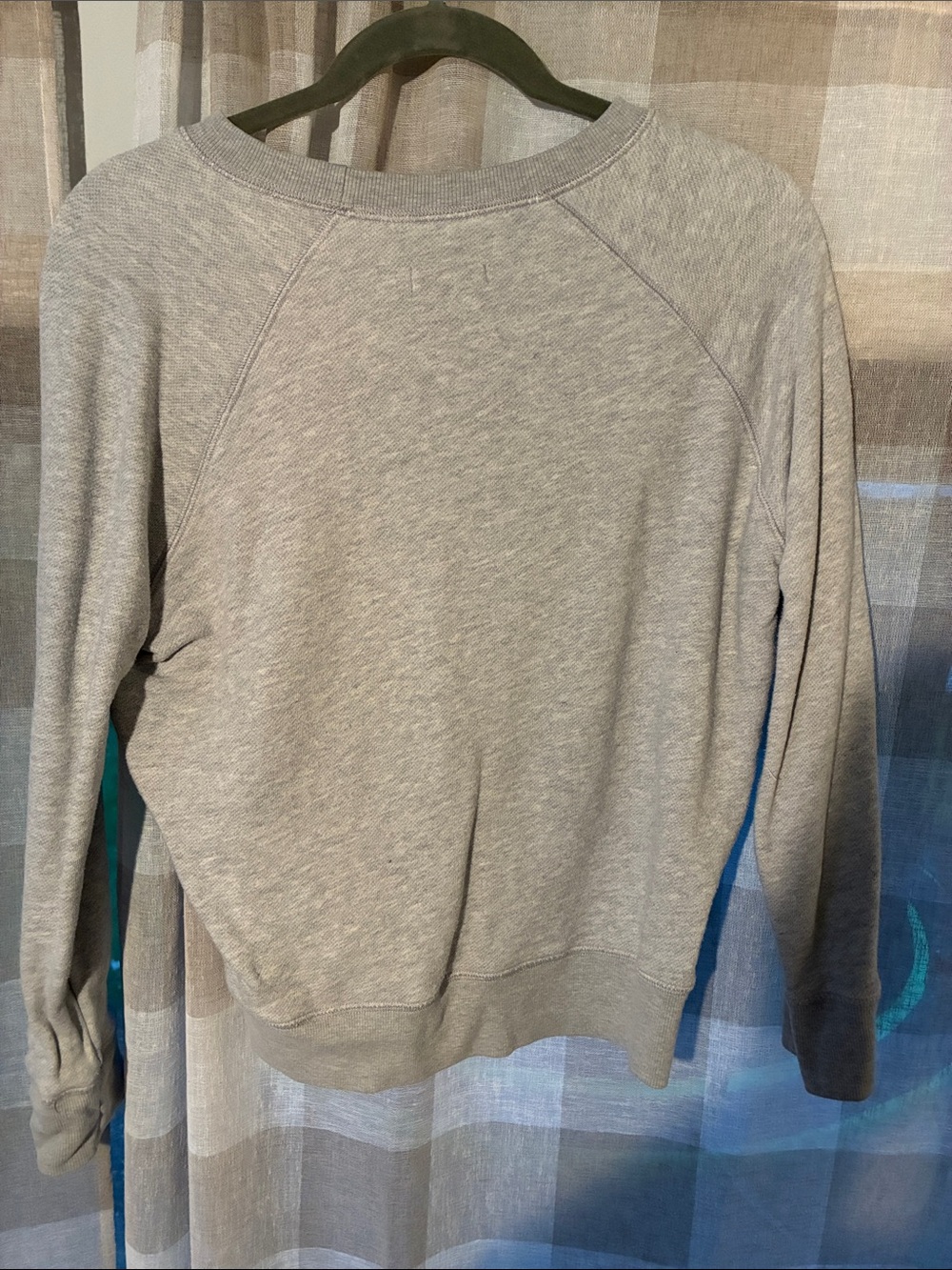 UGG Light Grey Embroidered Logo Crewneck Sweatshirt - Picture 2 of 2